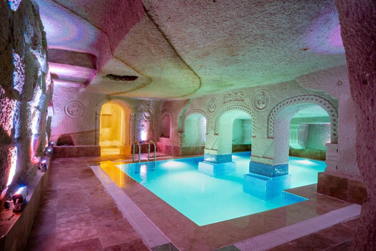 נבשהיר Cappadocia Ennar Cave Swimming Pool Hot & Spa מראה חיצוני תמונה